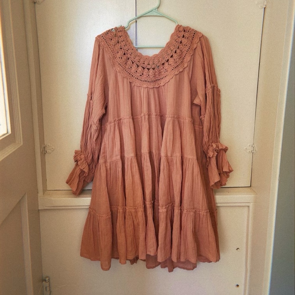 free people tunic / mini dress